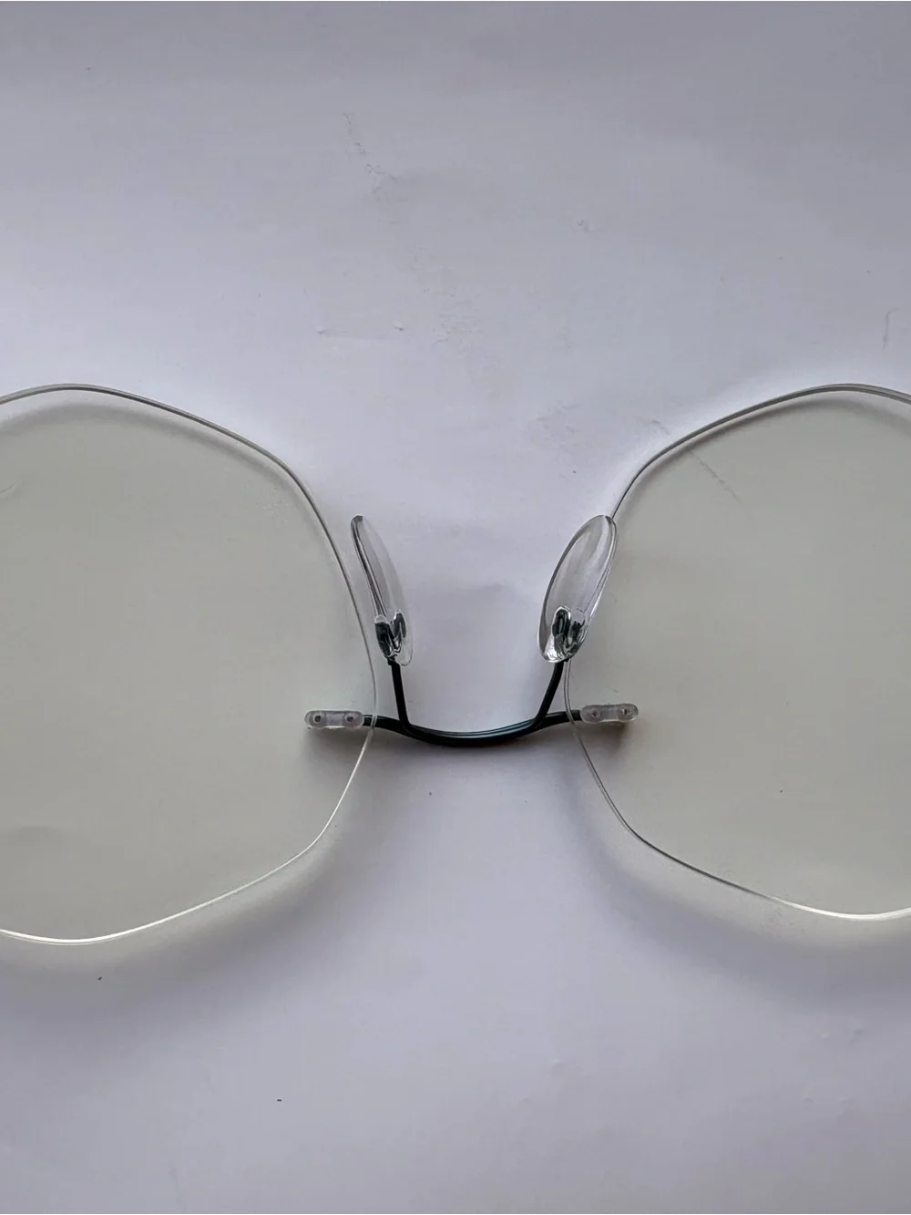 Silhouette frame 5569, color 5040 aqua, titan titanium